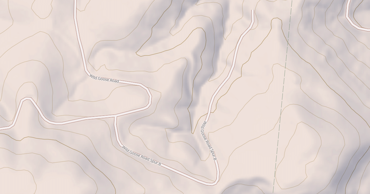 Map preview of WILD GOOSE SPUR B