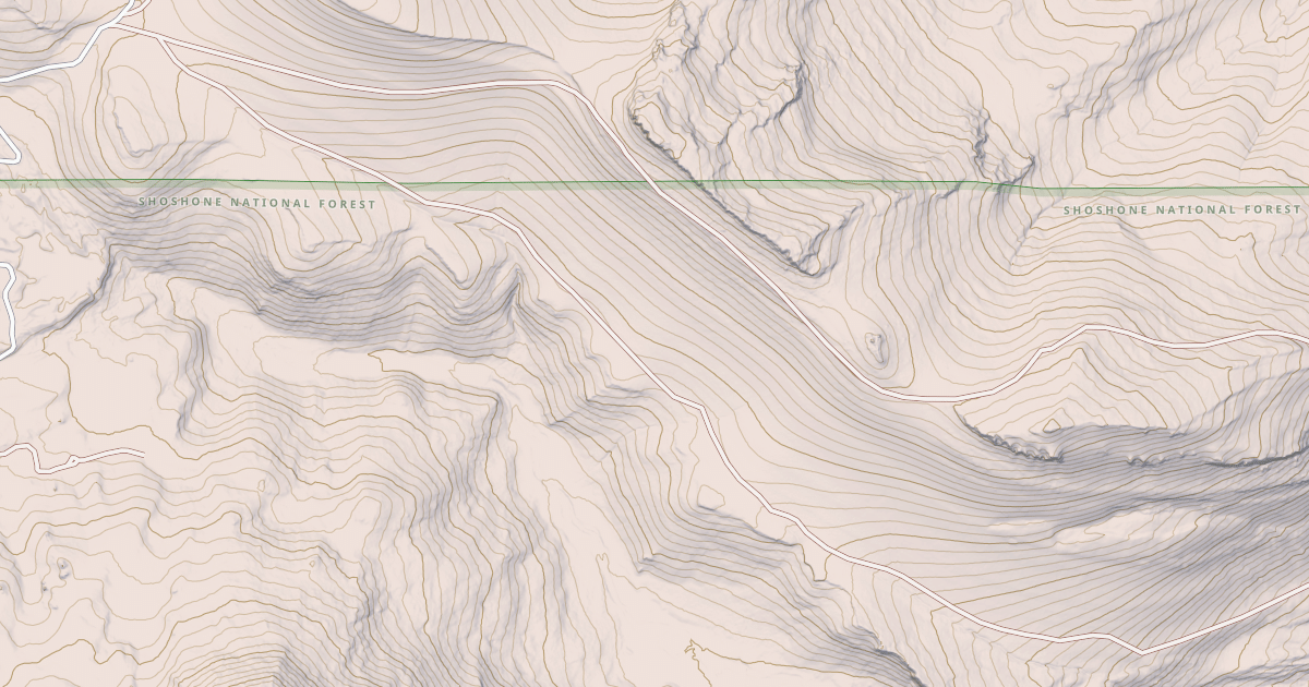 Map preview of LOWER GOVT SLOPE