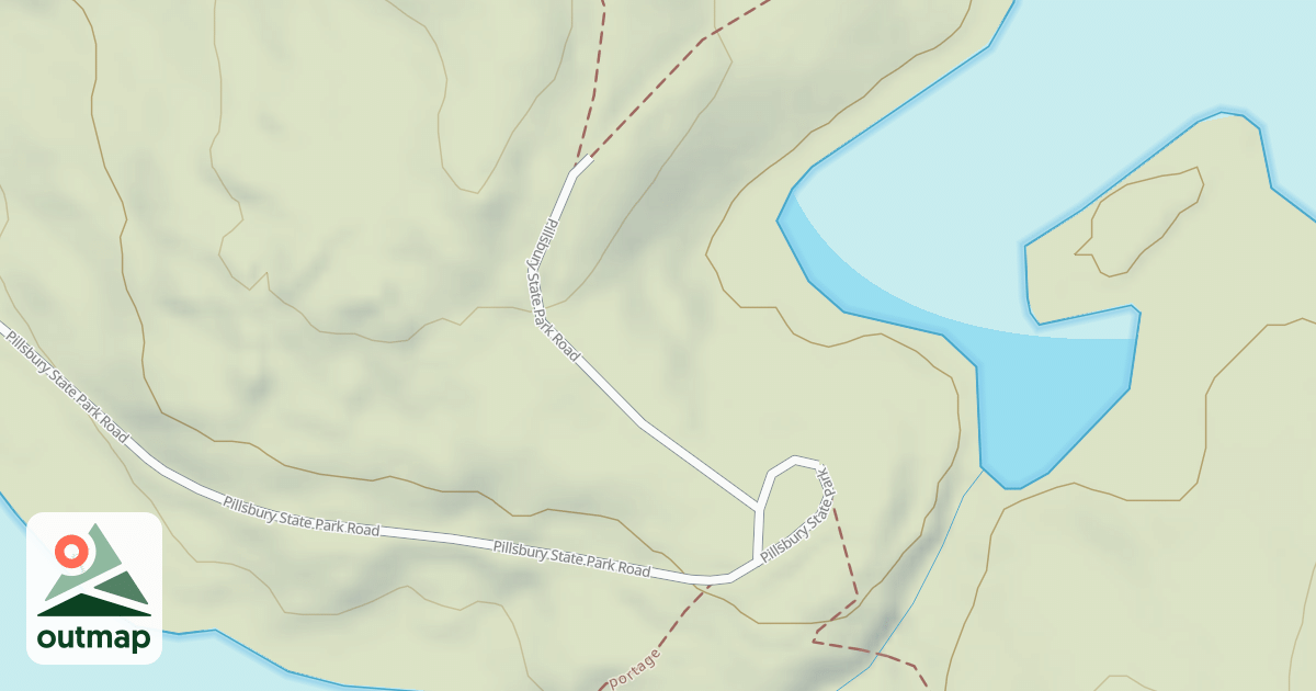 Map of Bear Pond Trail