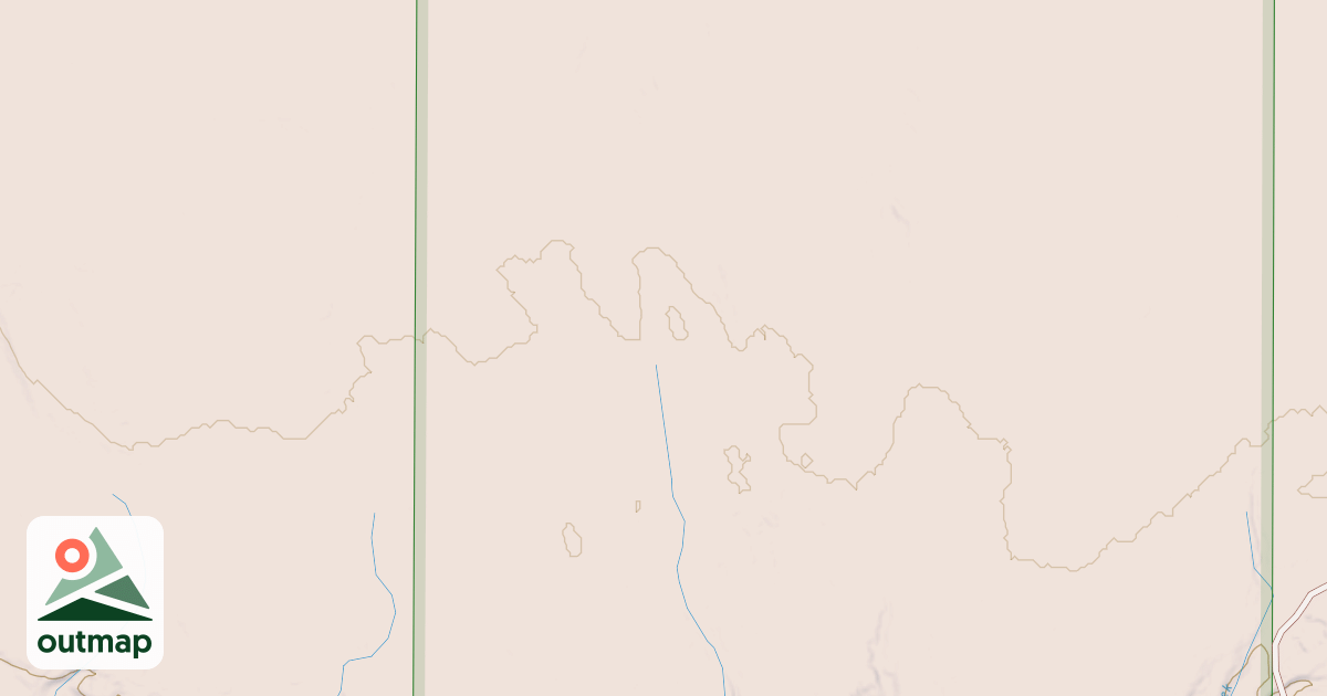 Map of BERGLAND SNOWMOBILE #11 N