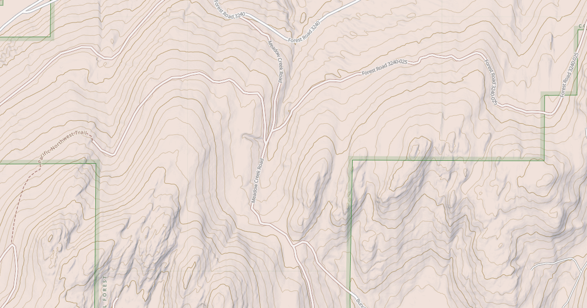 Map preview of MEADOW CREEK