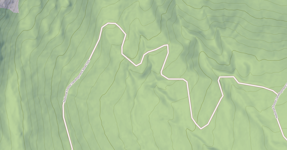 Map preview of USFS Motor Vehicle Use Map Roads {22C620A9-5908-4DCF-ACCB-3BDCBEDD7A16}