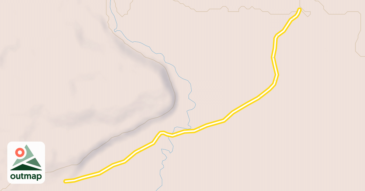 Map of Secret Trail