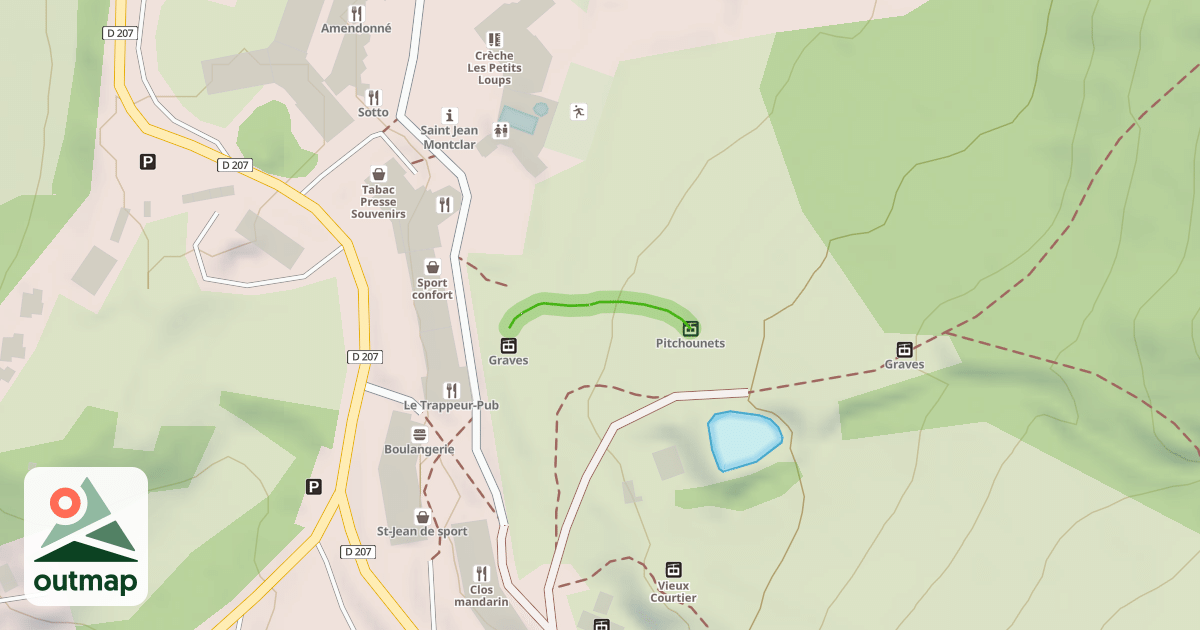 Map of Pitchounet