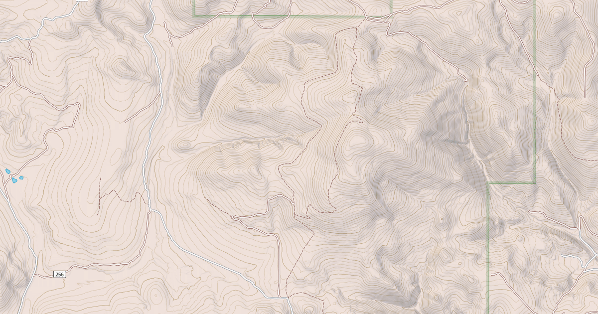 Map preview of GREENHORN MOUNTAIN