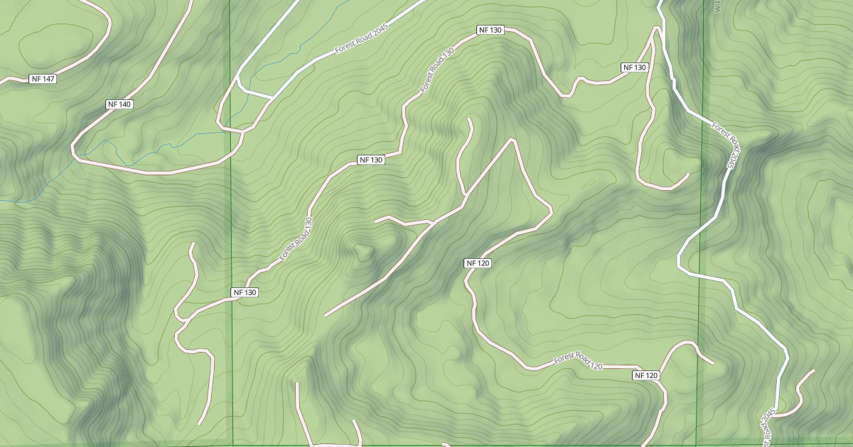Map preview of EENA RIDGE SPUR RD