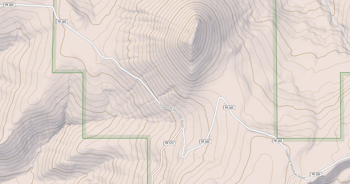 Map preview of Sugar Loaf Mountain