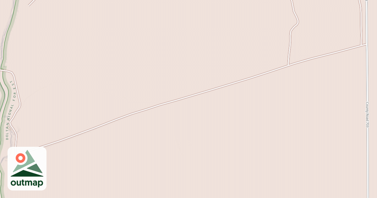 Map of 707h Long Bayou Trail -So.