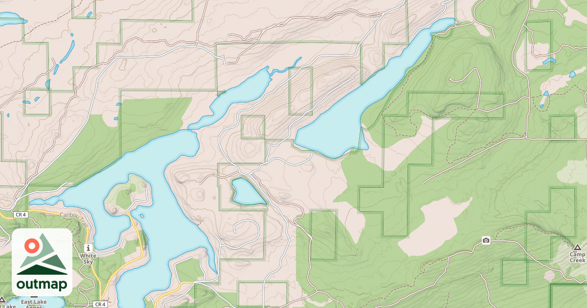Map of DEER SNOWMOBILE SPUR G