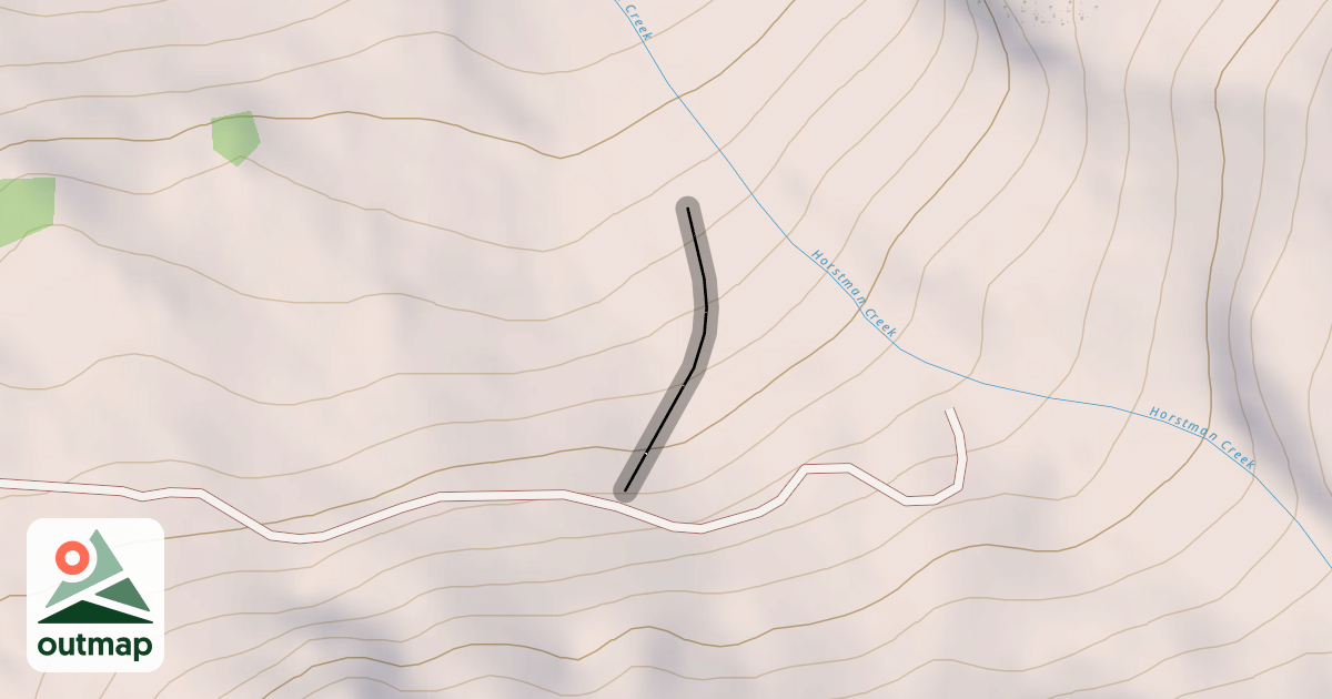 Map of Coyote Bumps