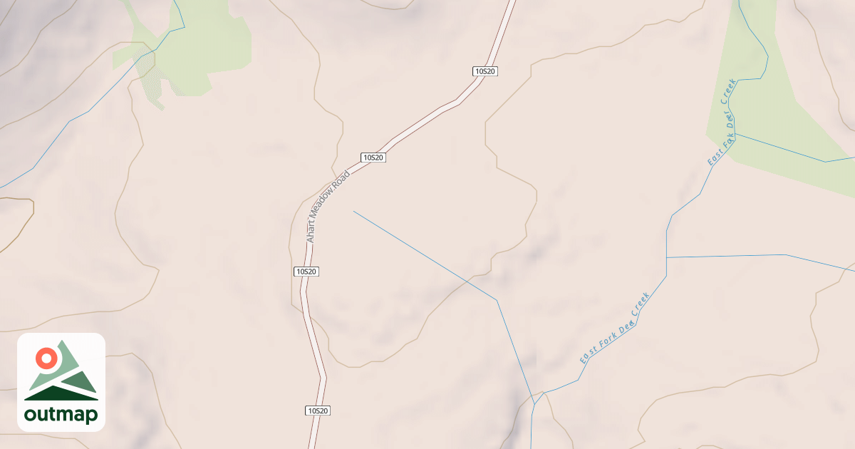 Map of AHART MEADOW T3