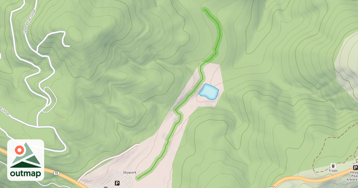 Map of Pond Road