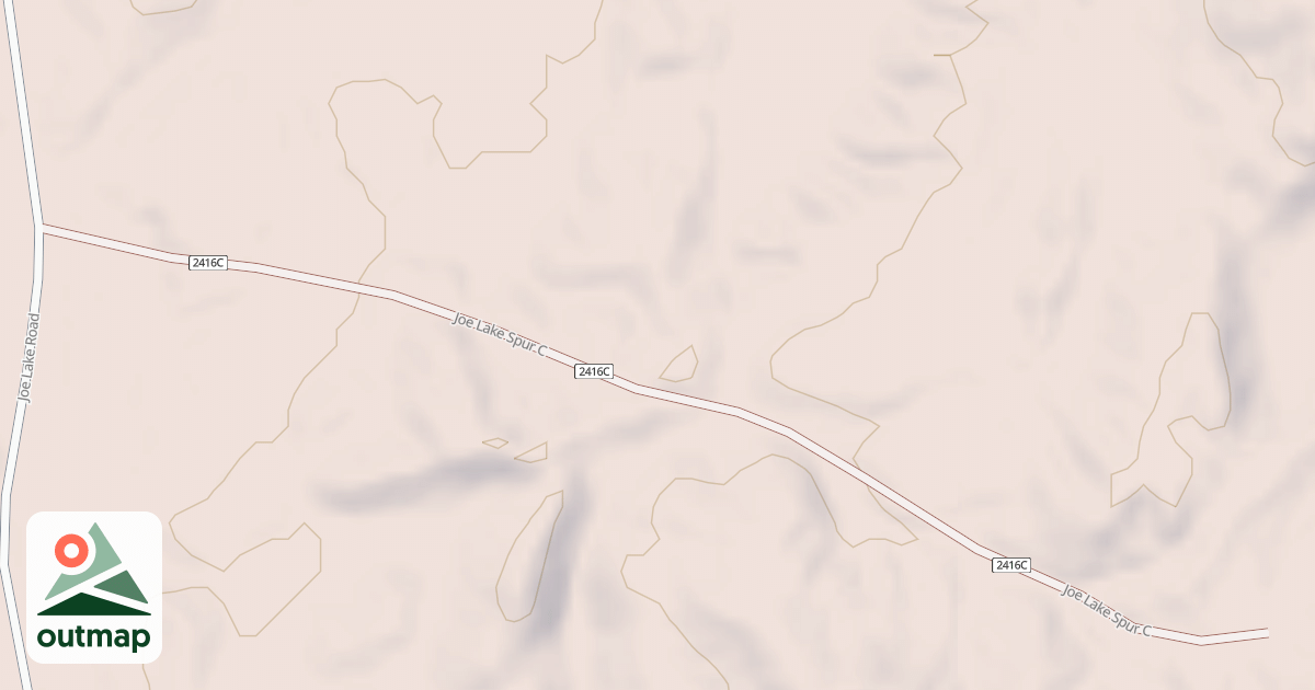 Map of JOE LAKE SPUR C