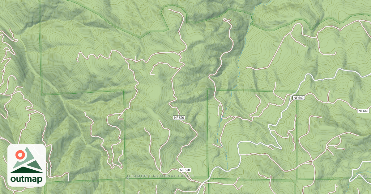Map of JUDE RIDGE RD