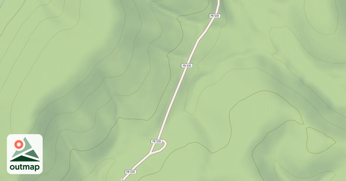 Map of STRIBBLING SPRING