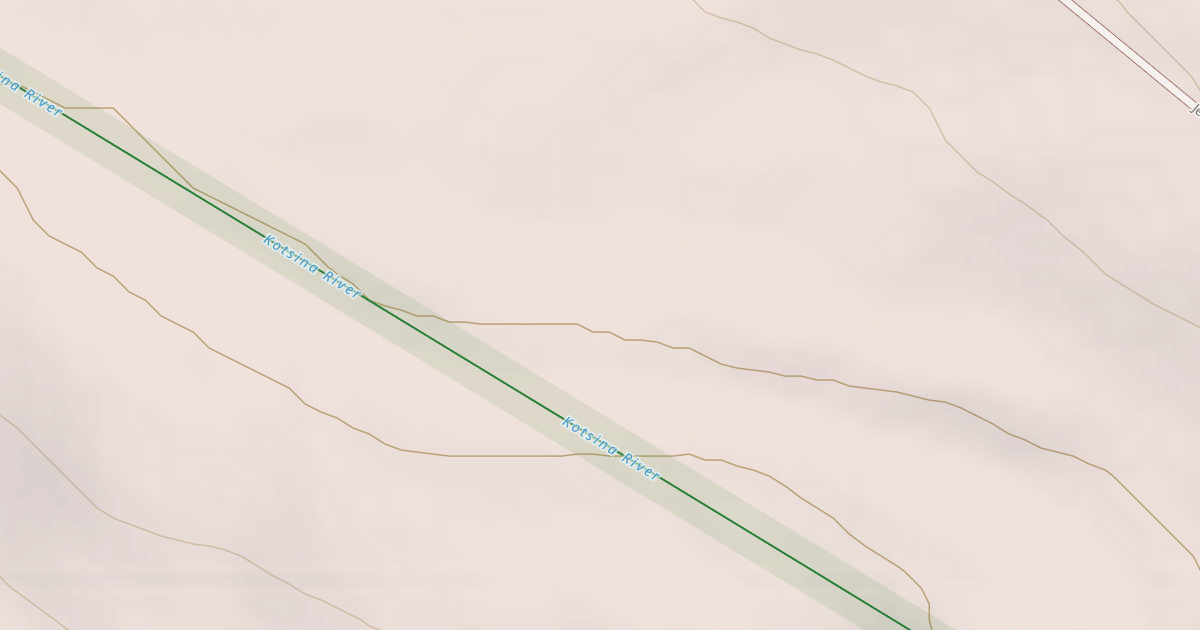 Map preview of Kotsina River Trail