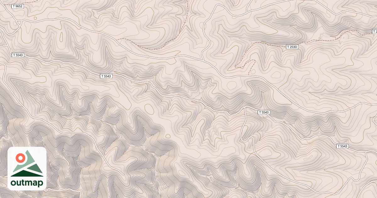Map of LICK CYN
