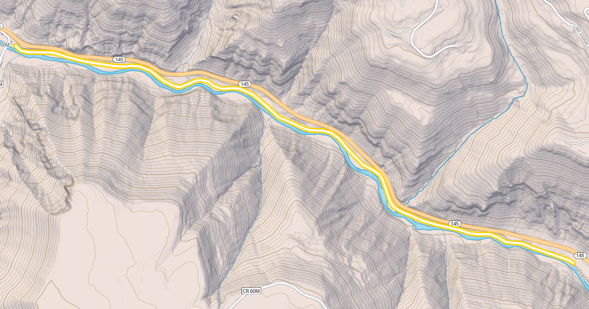 Map preview of Rio Grande Southern