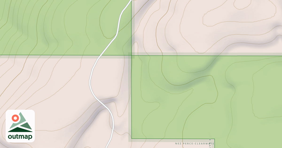 Map of MEADOW CREEK BREAKS A