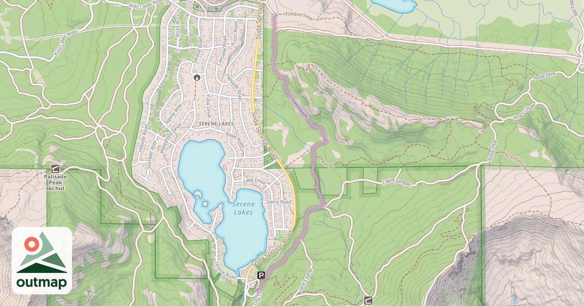 Map of Switchback
