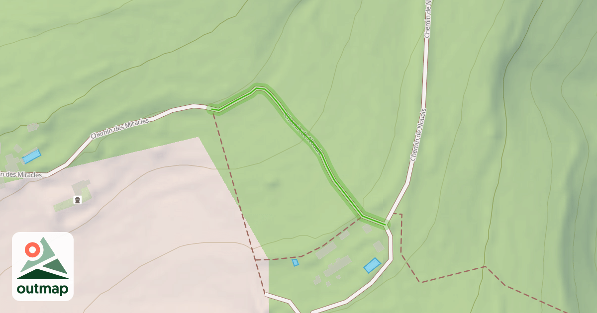 Map of Chemin de Nouals