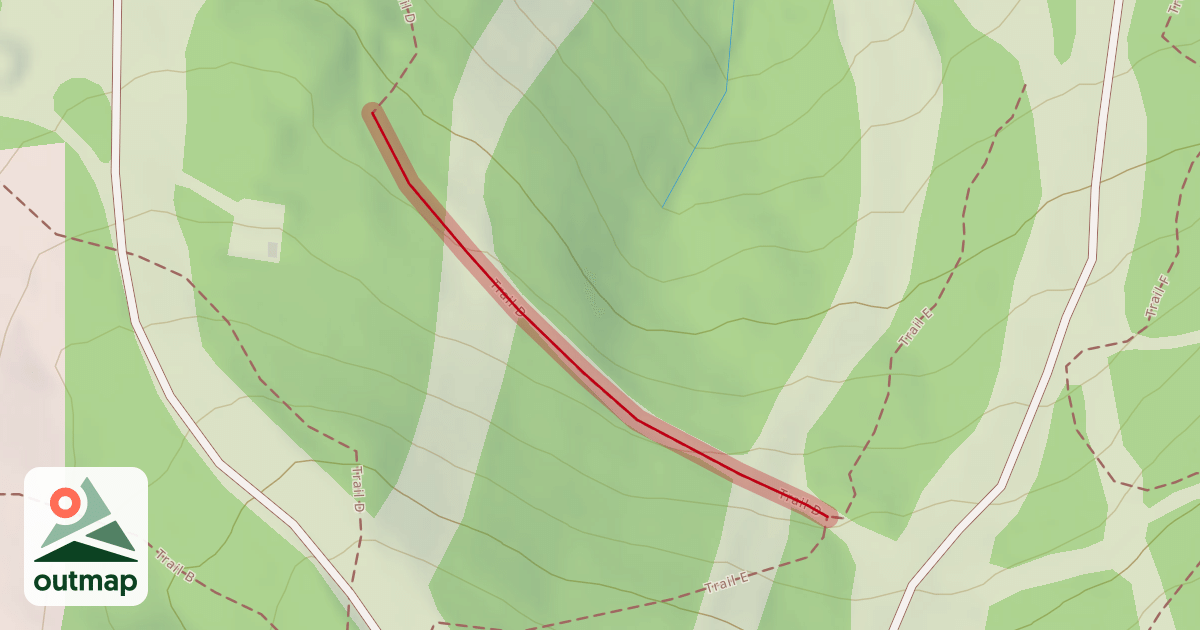 Map of Trail D