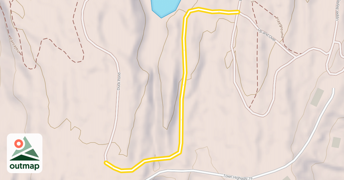 Map of Duck Pond