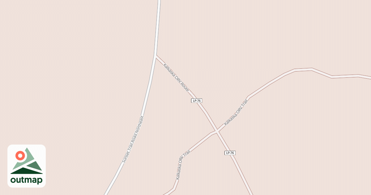 Map of Kalkaska Route