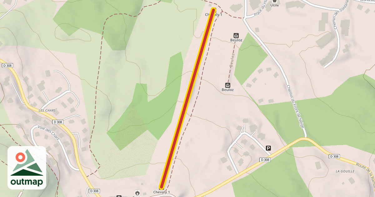 Map of Chevaly 1