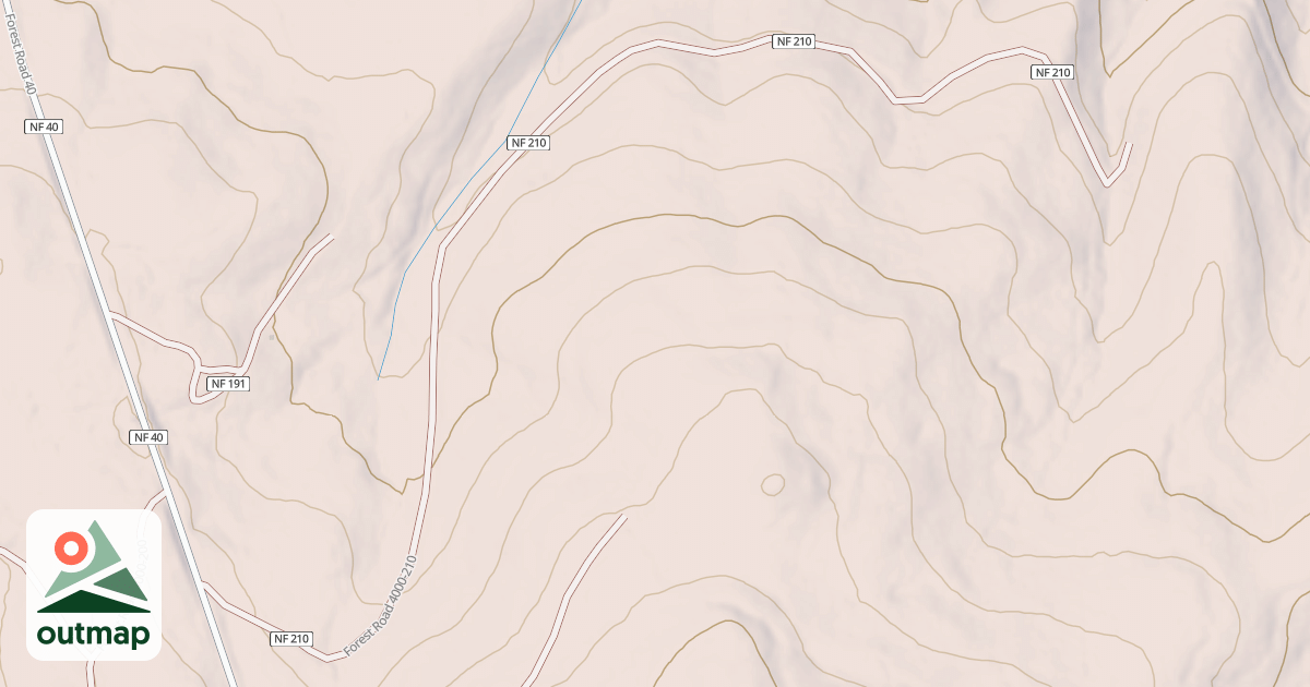 Map of USFS Motor Vehicle Use Map Roads {402610B9-838D-4F3A-B249-522EE031A7B7}