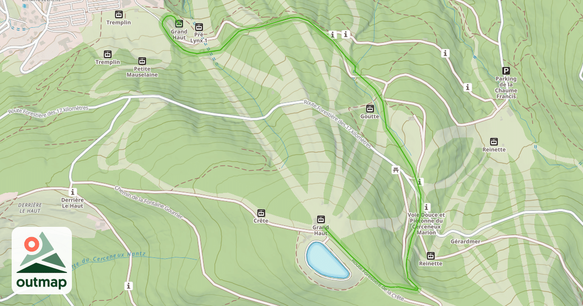 Map of La Souris