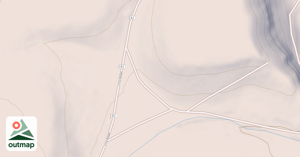 Map of BLM National GTLF Public Motorized Roads 3aedac95-185f-461e-a912-130de1a657e4