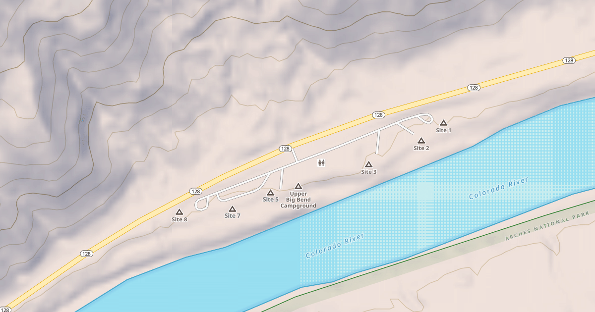 Map preview of BLM National GTLF Public Motorized Roads 2ad160c7-55af-42c6-a043-b5a8c49e58a3