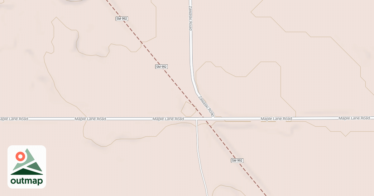 Map of Lp992
