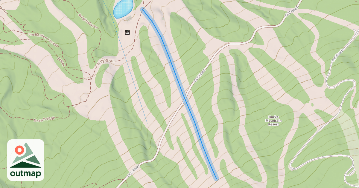 Map of Lower Warren's Way