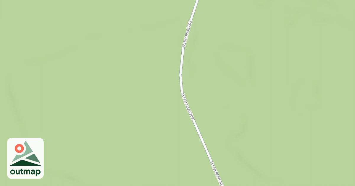 Map of FR 203E