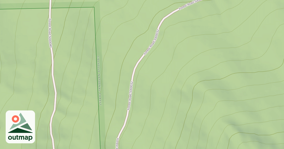 Map of USFS Motor Vehicle Use Map Roads {0D037070-E6F1-4B1A-8F15-E9BDC770254A}