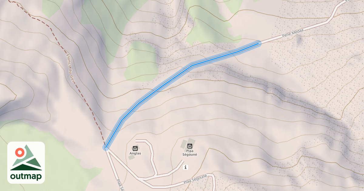 Map of Pène Medaa