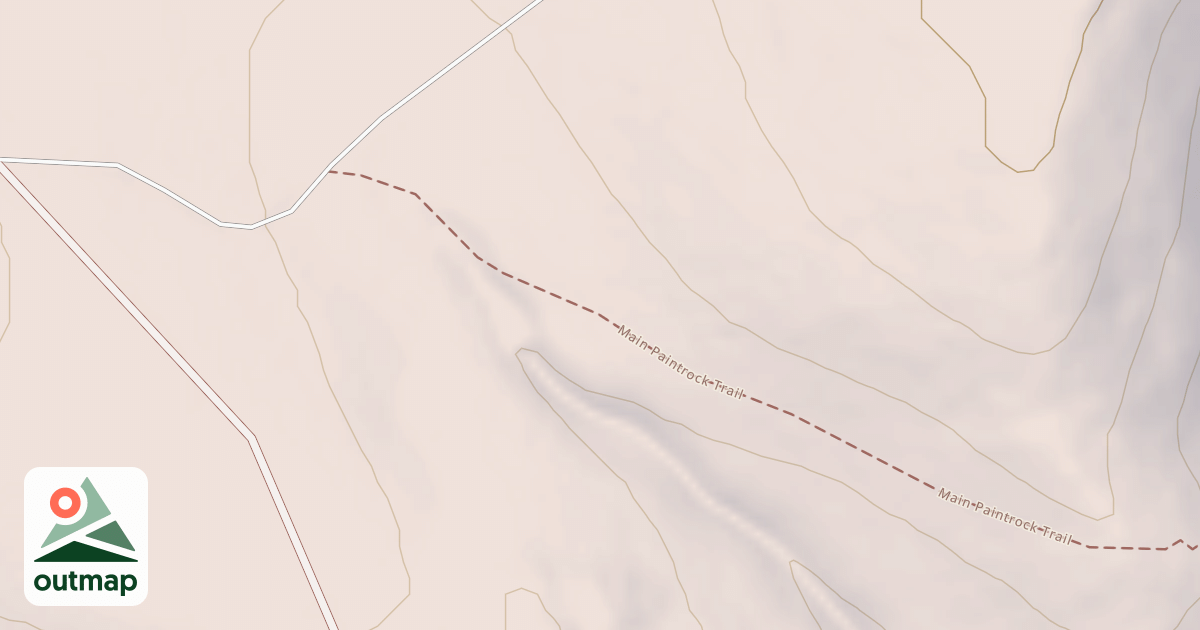Map of Main Paintrock
