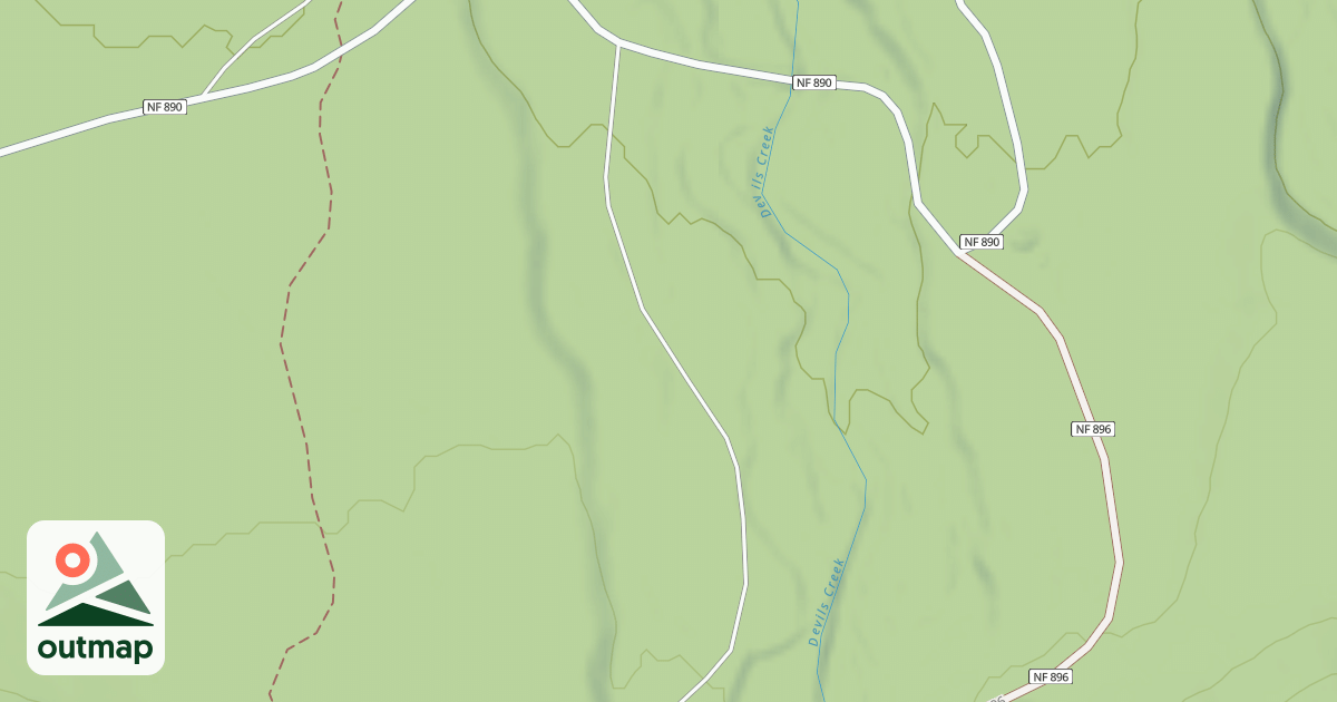 Map of BREITENBUSH SUMMER HOMES