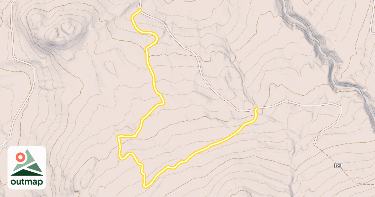 Map of Aava's Draw