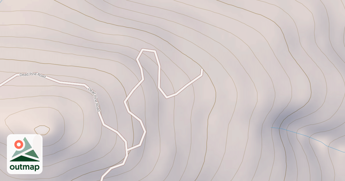 Map of DEAD PINE
