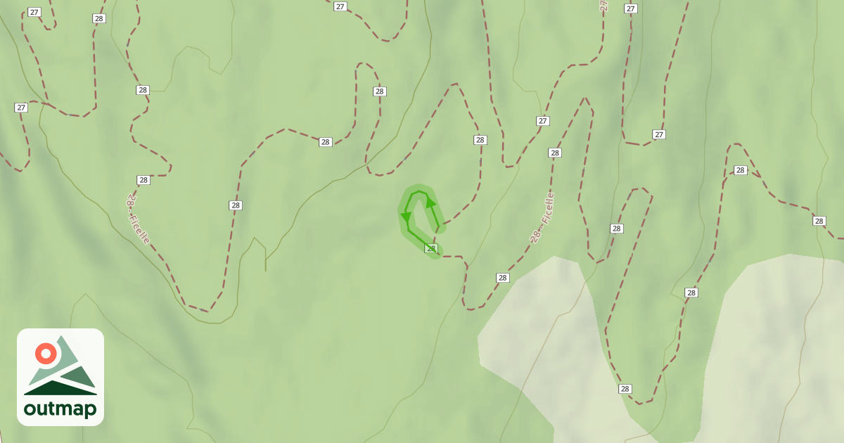 Map of 28 - Ficelle