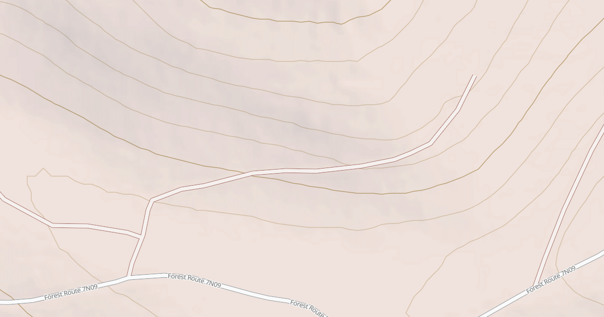 Map preview of USFS Motor Vehicle Use Map Trails 323310010602
