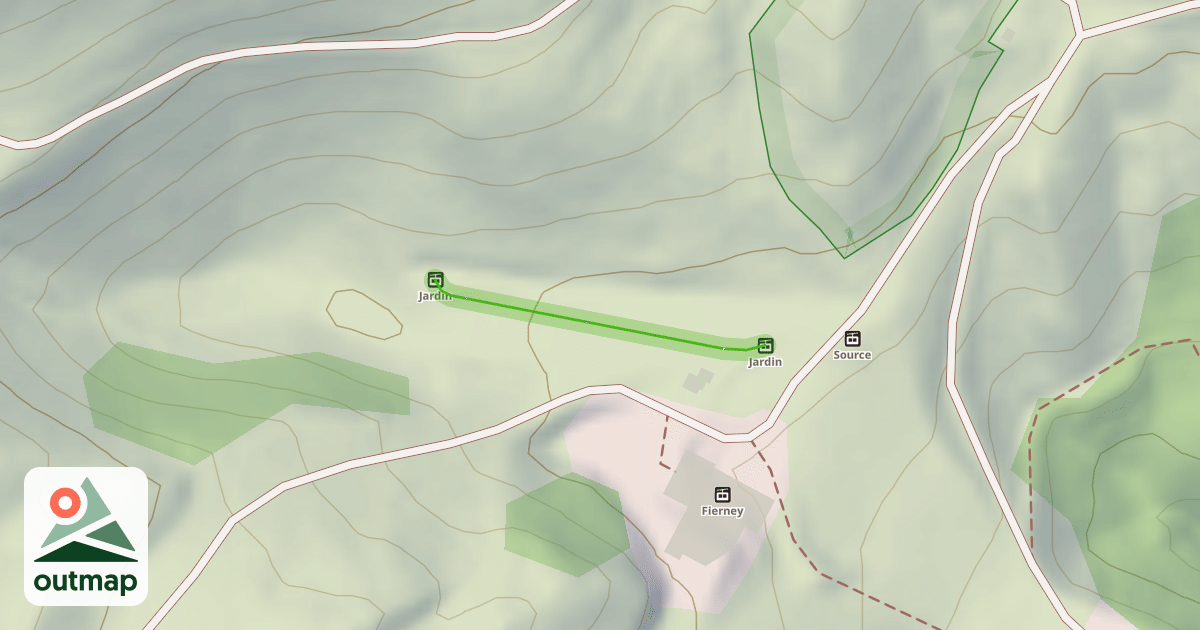 Map of Jardin