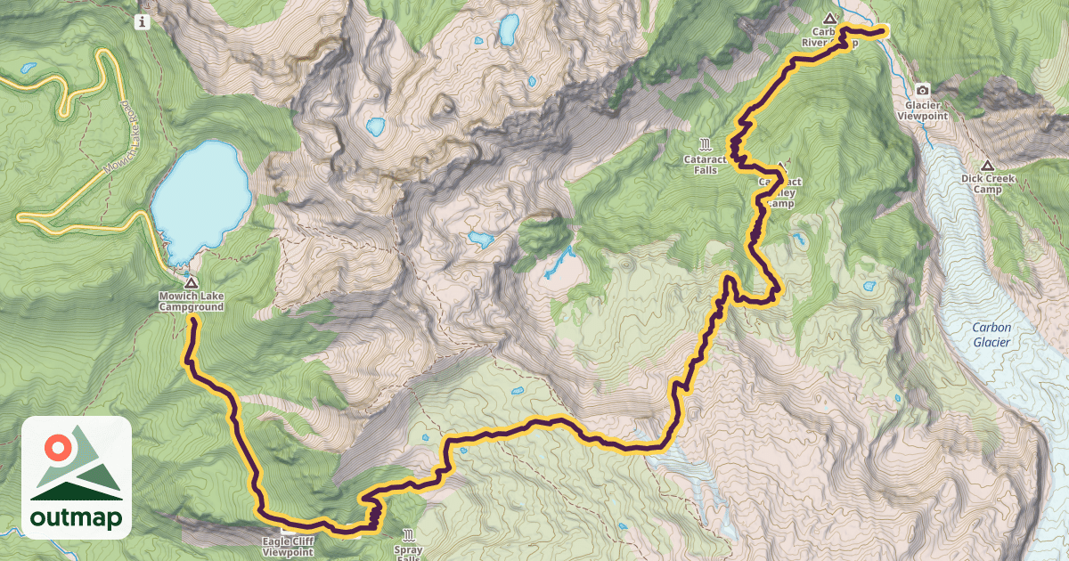 Map of Spray Park Trail