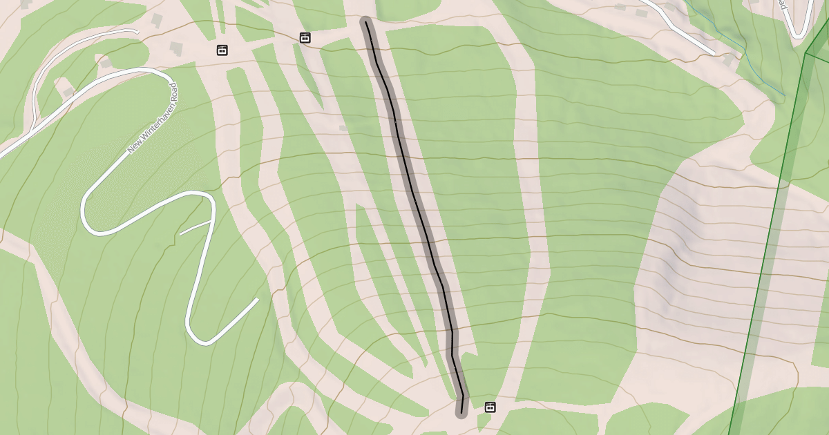 Map preview of Upper White Lightning