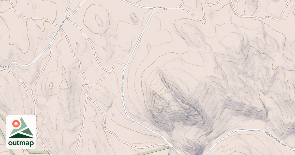 Map of ESTES CREEK