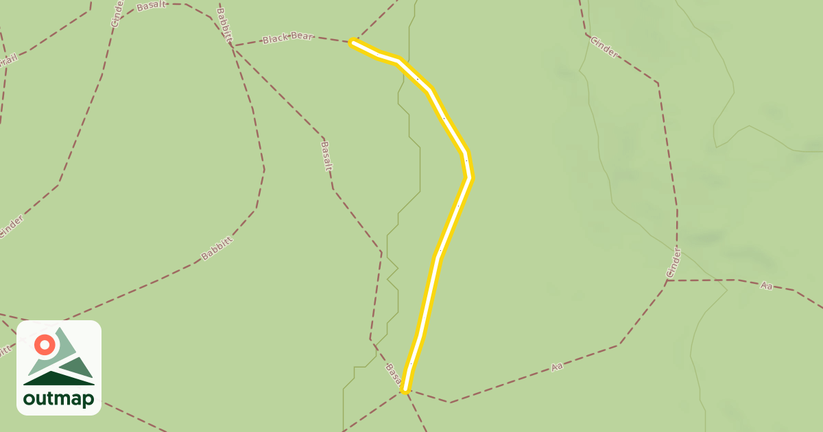 Map of Black Bear