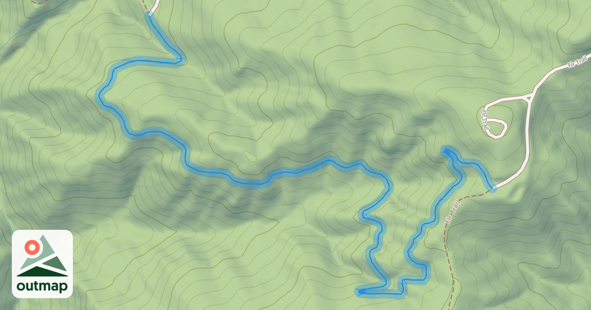 Map of Resolution Trail